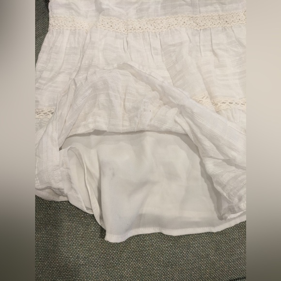 White Boho Knox Rose Dress - Picture 3 of 4